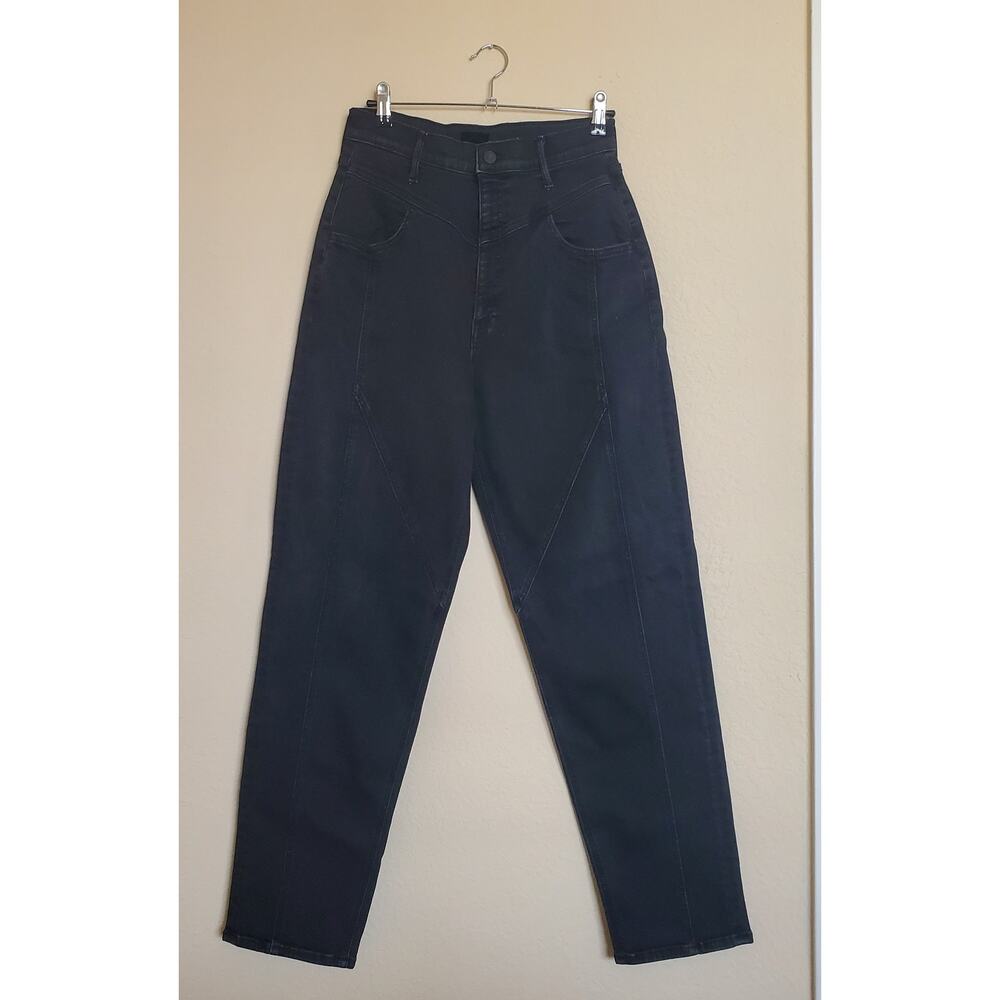 Mother Pointy Study Nerdy Pencil Black Jeans 28 / 6